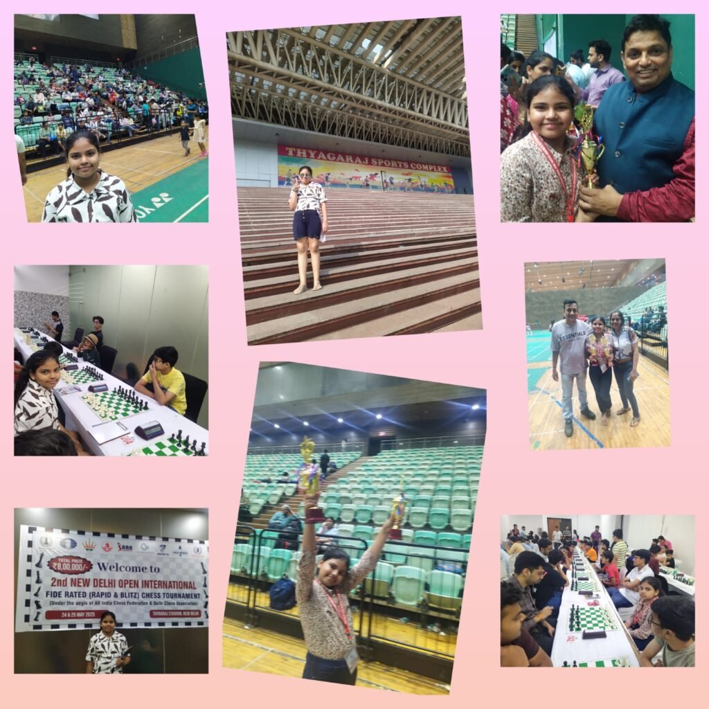 Sanvi's Chess Chronicles: Rapid. Blitz. Glory